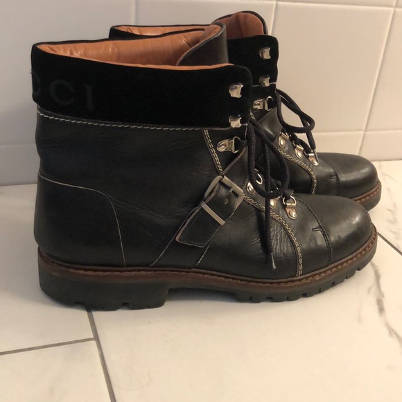 Vintage Gucci Men’s combat boots main image 5